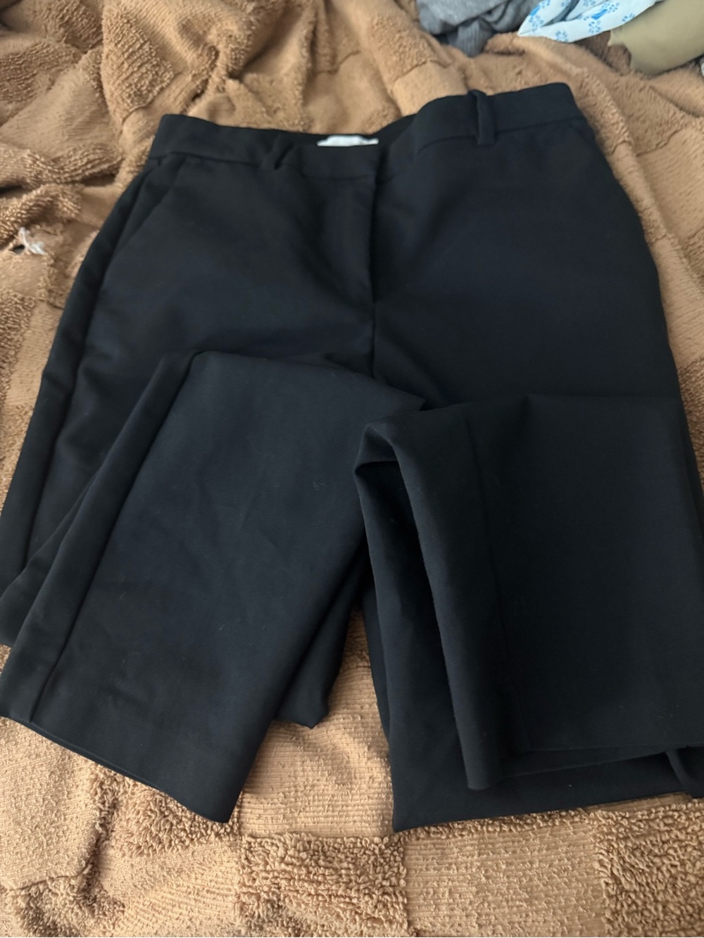 H&M Black Straight Leg Pants